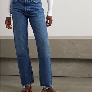 Agolde 90s Pinch Waist: High Rise Straight Jeans